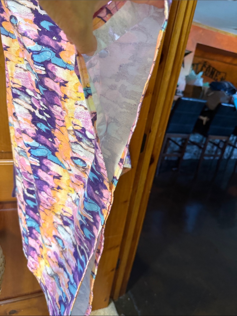 Purple Prince Upcycled Tie-Dye Graphic adult Top - OSFM (sm), new w/o tag - Picture 3 of 10